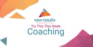 Coaching, sales