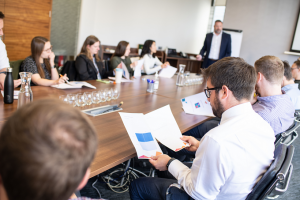 Team training for a group of professionals